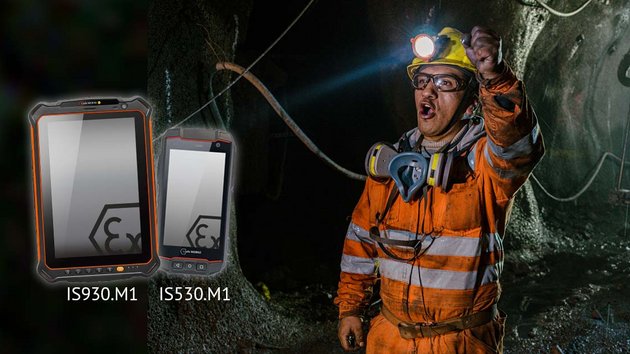 Mining devices by i.safe MOBILE certified devices for the mining sector by i.safe MOBILE