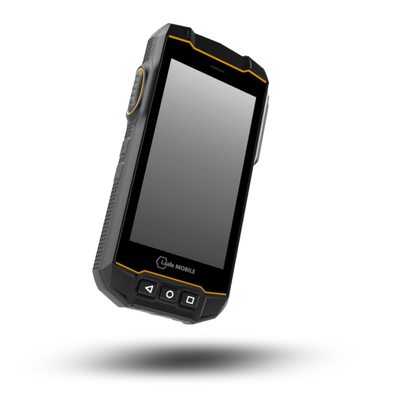 Rugged 4G smartphone IS530.RG for industrial use