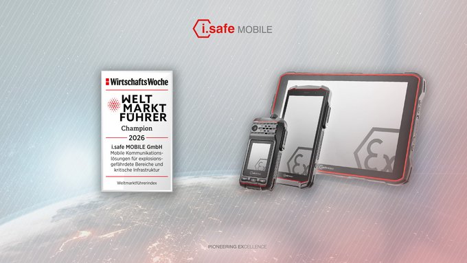 Weltmarktführer Siegel i.safe MOBILE Weltmarktführer Siegel i.safe MOBILE