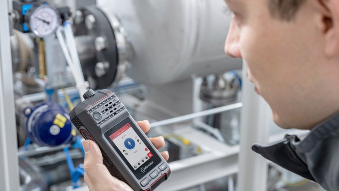 5G Funkgerät IS440.1 für Zone 1/21 5G Funkgerät IS440.1 für Zone 1/21 in Nutzung