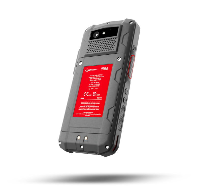 ATEX 5G smartphone for zone 1/21
