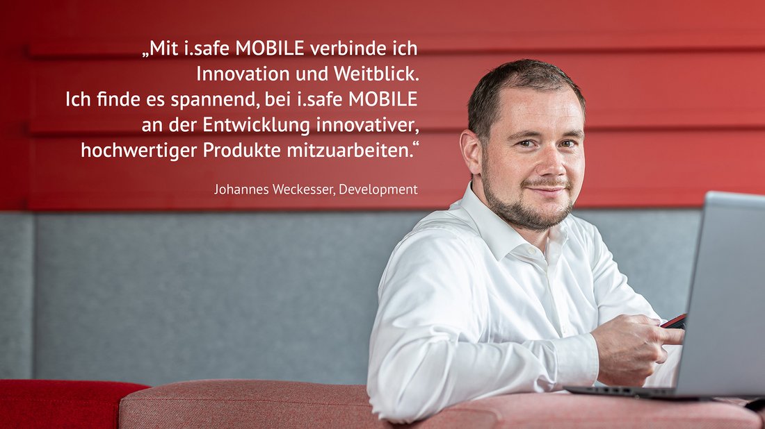 Das sagen unsere Mitarbeiter über i.safe MOBILE Mitarbeiter Statement